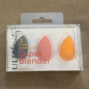 Ulta Beauty's Super Blender 3pc Mini Sponges Beauty Blender Set (each 1.25" L)